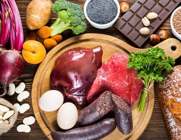 Продукты для «железного» здоровья