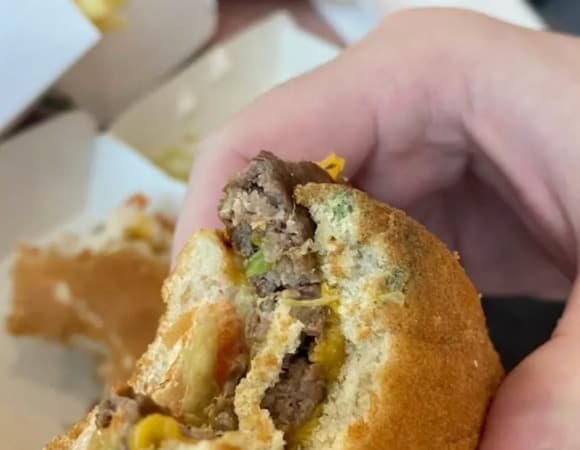 В ресторане «Вкусно — и точка» обнаружили булку с плесенью