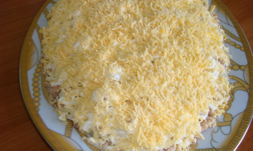 салат "Мимоза"
