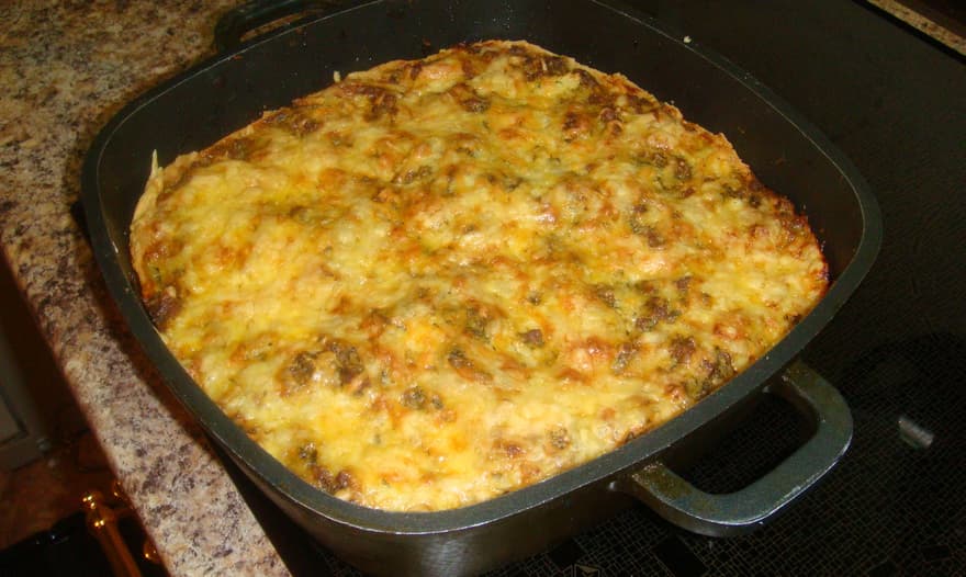 Лазанья по-домашнему