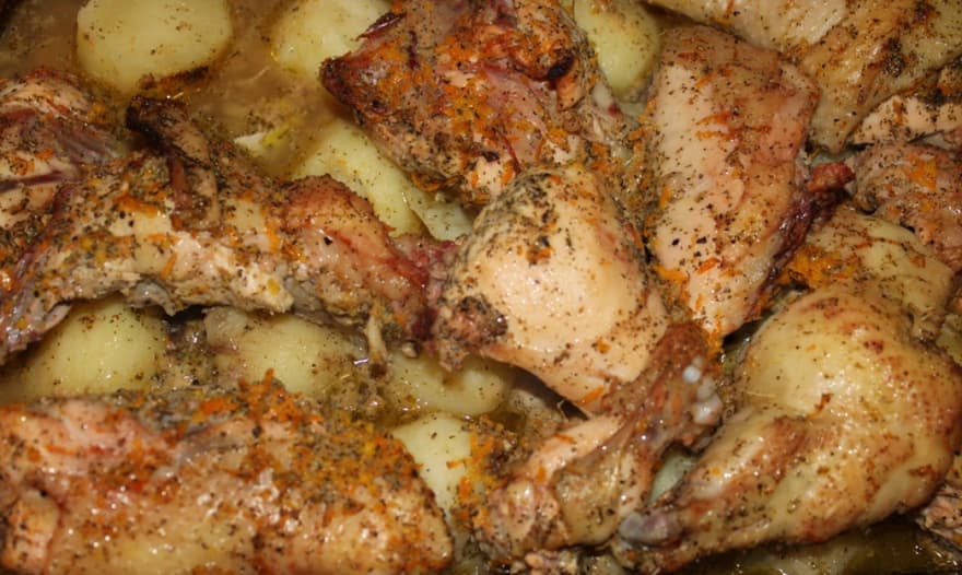 Курица по-мароккански