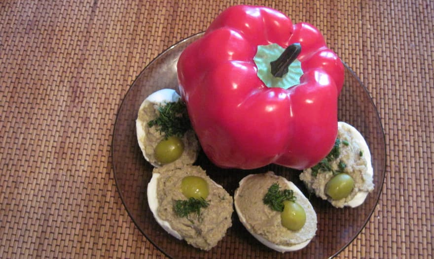 Куриное филе под грибной шубкой