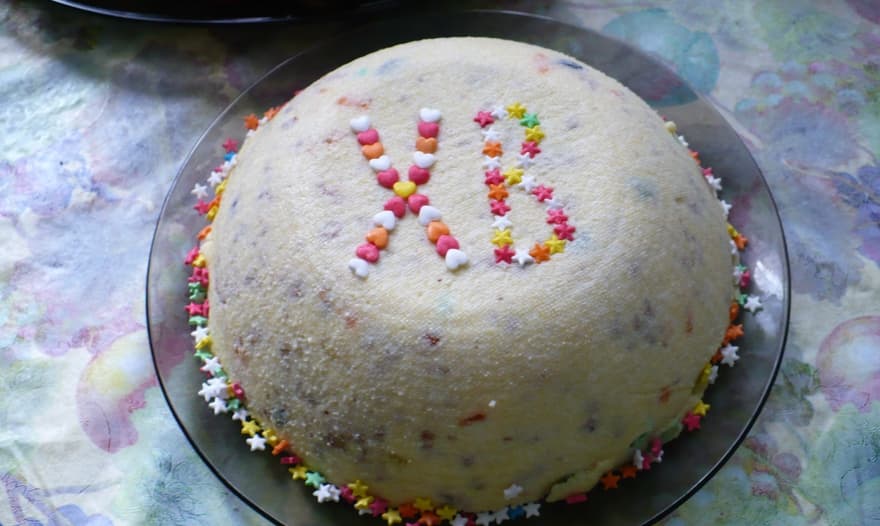Сливочная пасха с цукатами