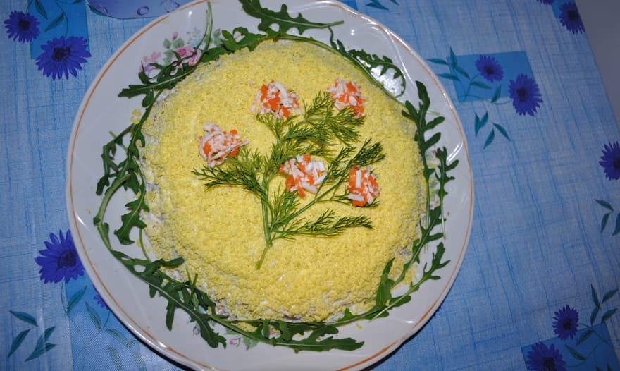 Салат «Мимоза»  