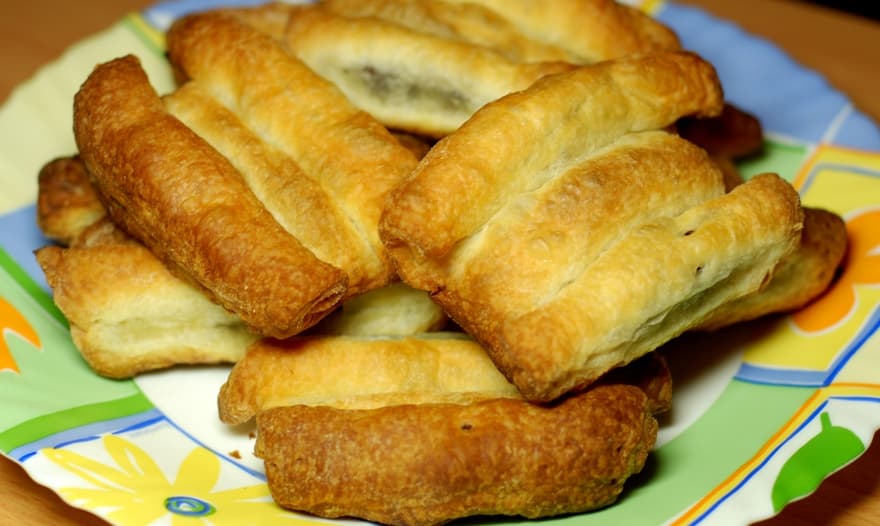 Булочки с шоколадом