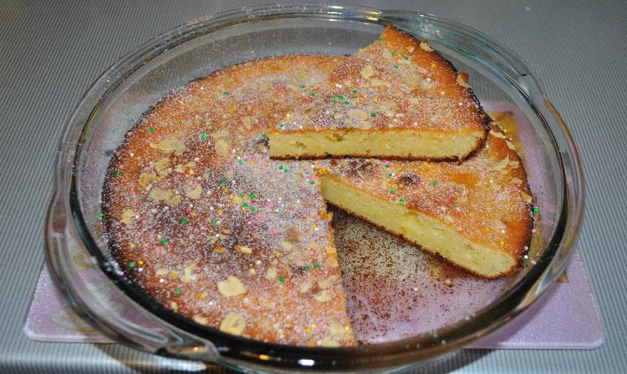 Творожный кекс