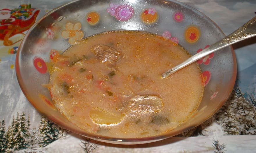 Борщ "Фирменный, старинный, славянский"