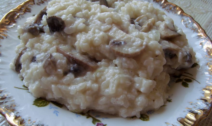 Ризотто с шампиньонами