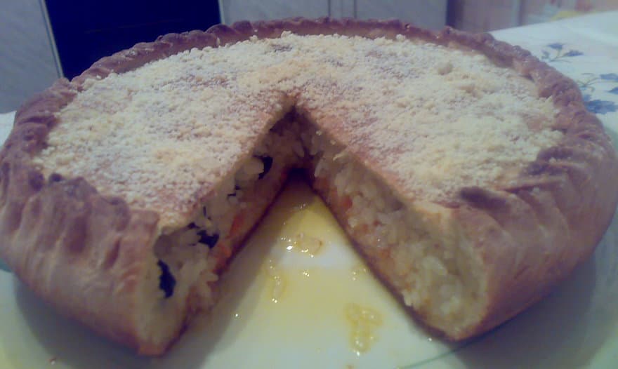 Губадия с рисом и изюмом