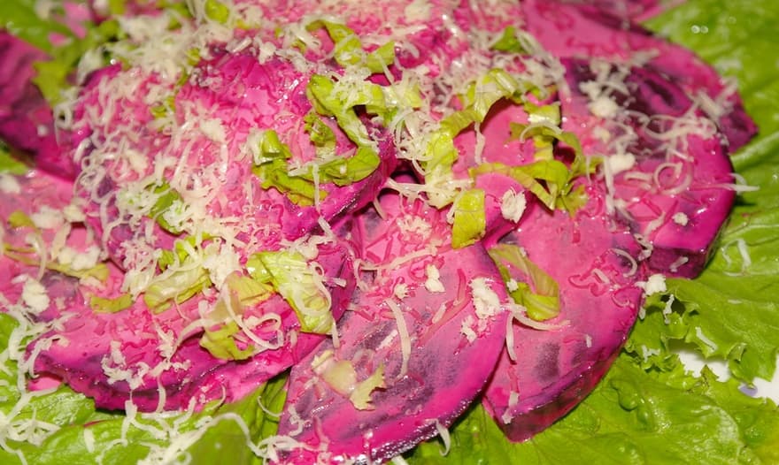 Карпаччо со свеклой (Carpaccio Barbabietola)