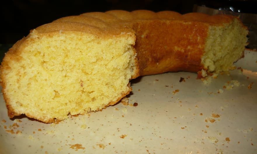 Кекс с лимоном