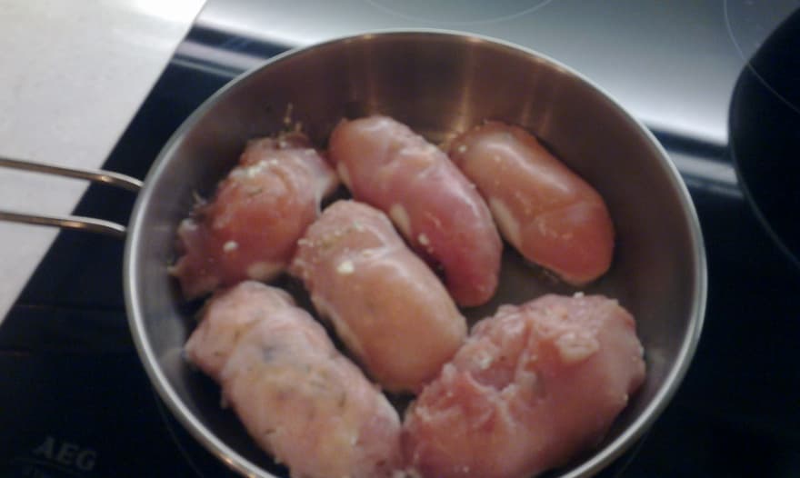 Куриные завертушечки