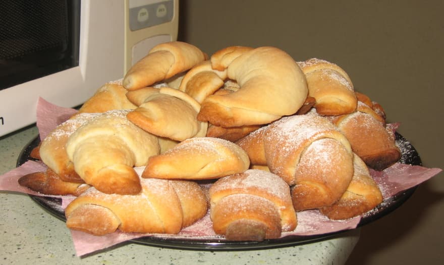 Рогалики творожные