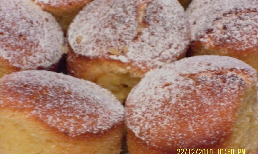 Кекс с лимоном