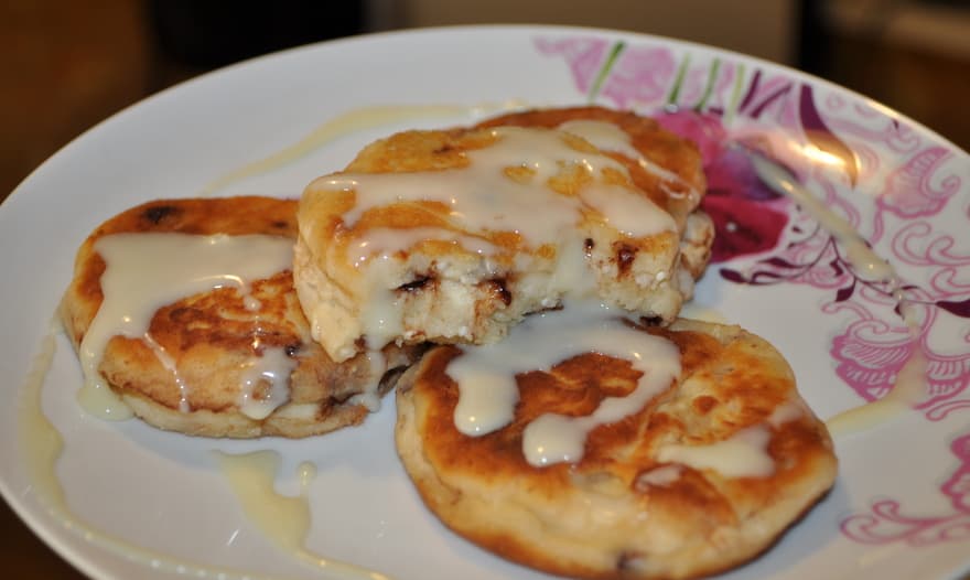 Сырнички с шоколадкой