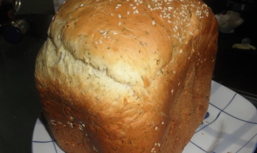 Хлеб с укропом