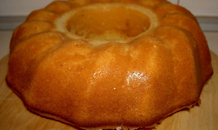 Лимонный кекс