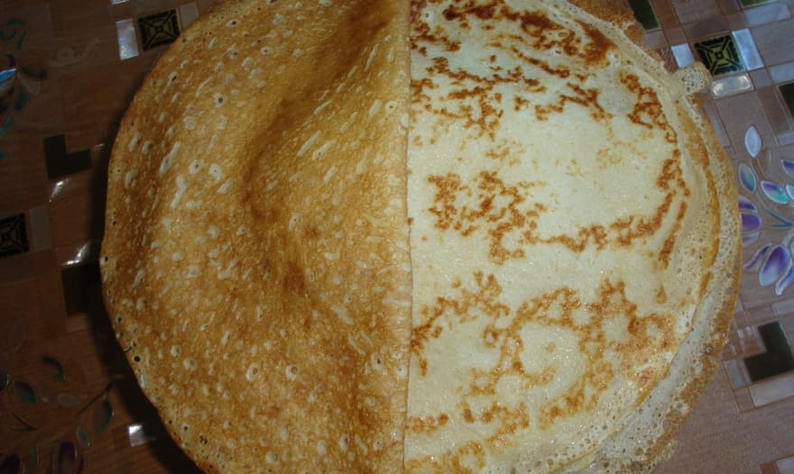Блинчики ажурные