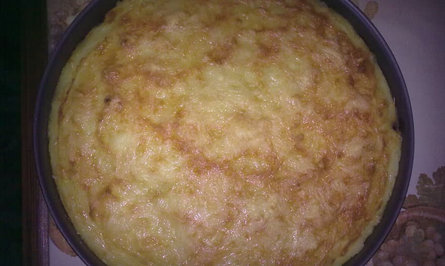 Мясная слоёнка.