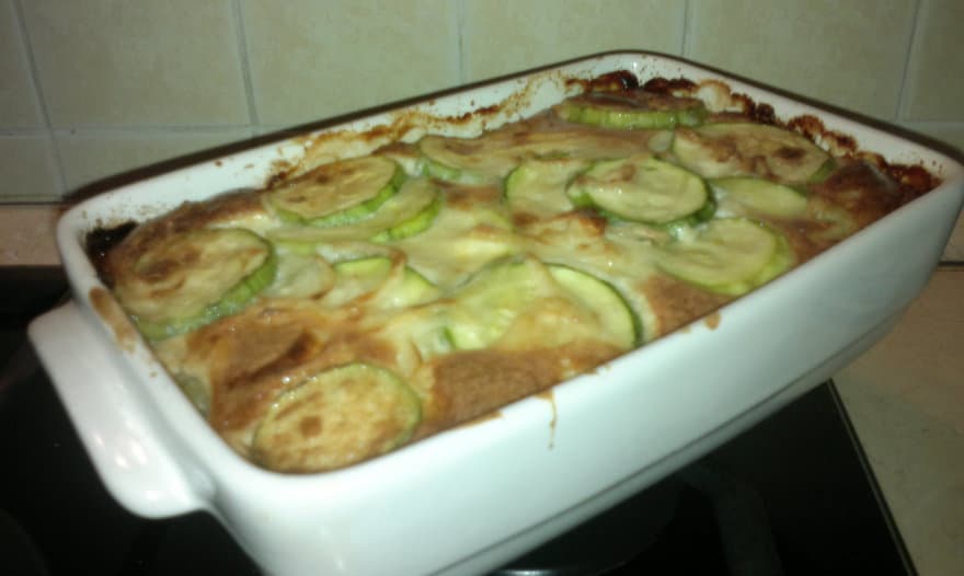 Кассероль из кабачков