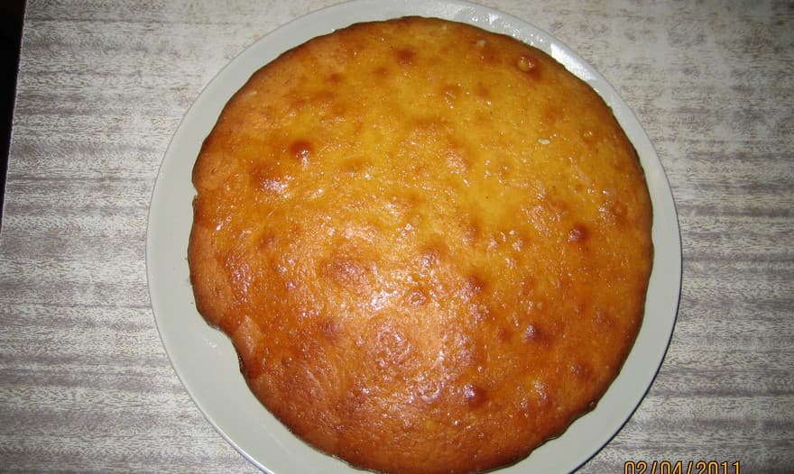 Кекс с лимоном