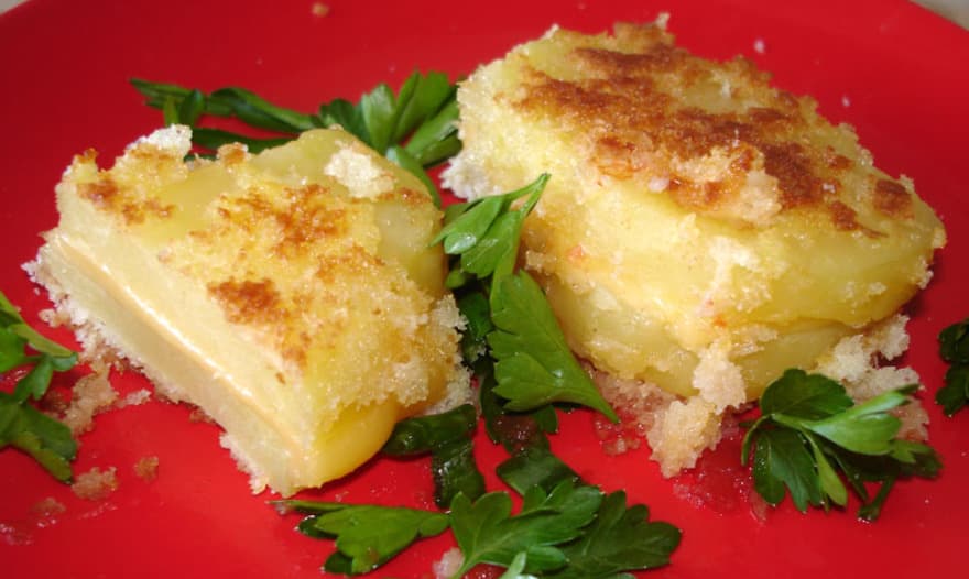 Картофель с сыром 
