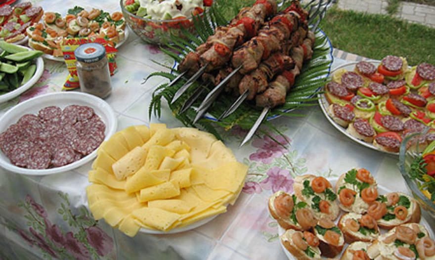 Шашлычок на помидорах 