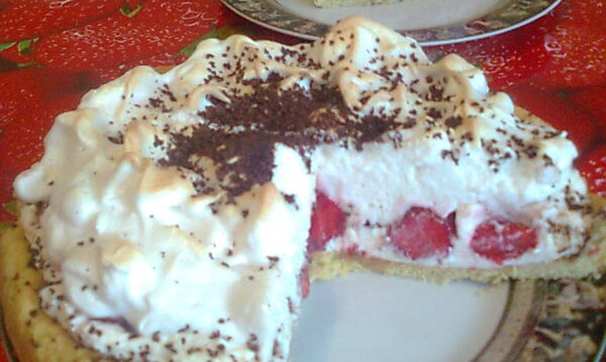 "Жак" с розмарином, шоколадом и клубникой