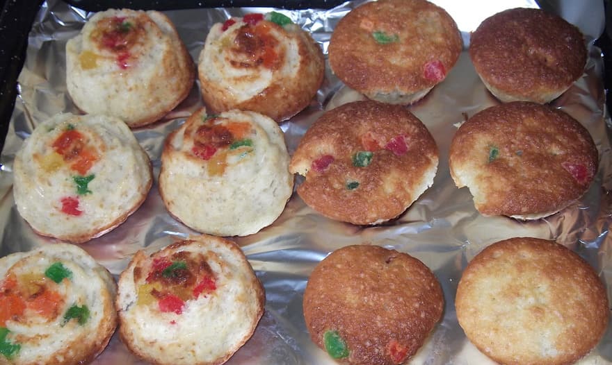 Банановый  капкейк