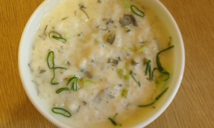 Кефирный суп 