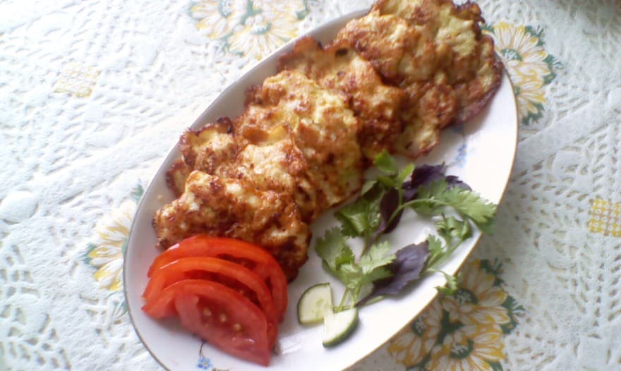 Рубленные куриные котлетки с кабачком!