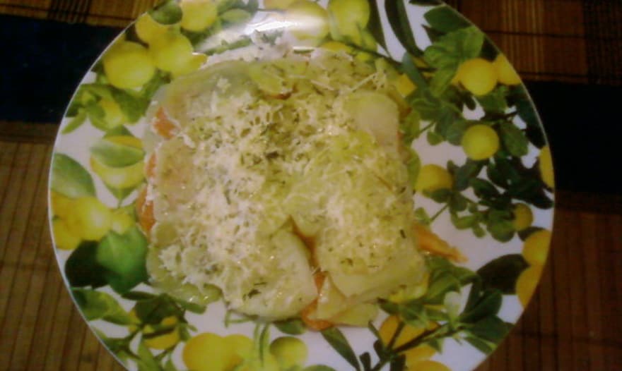 Картофельная запеканка.
