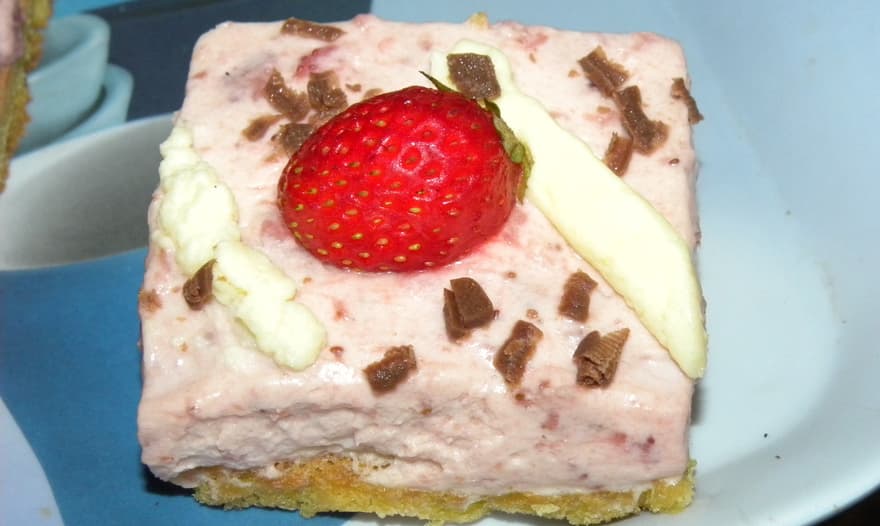 Пирожные со сливками