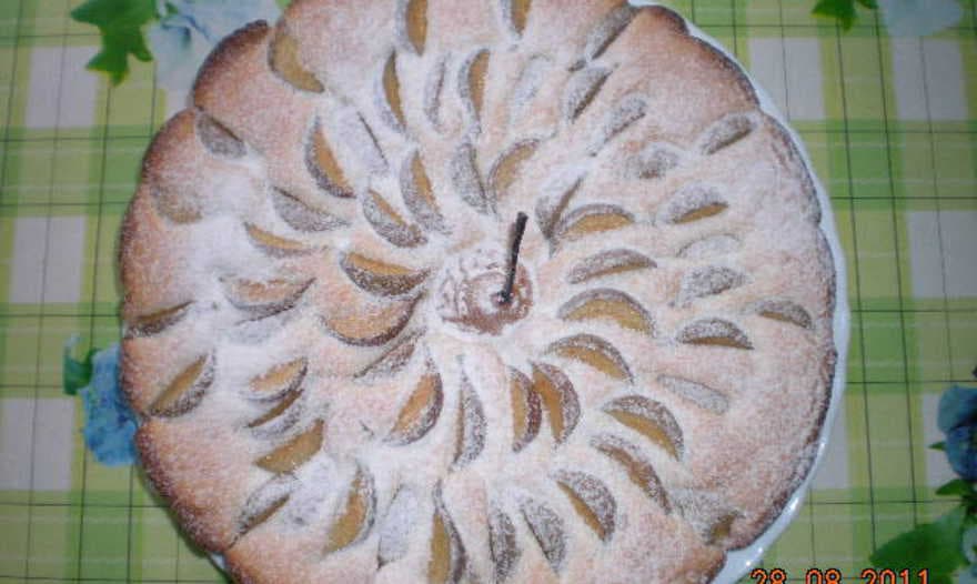 Пирог с грушами