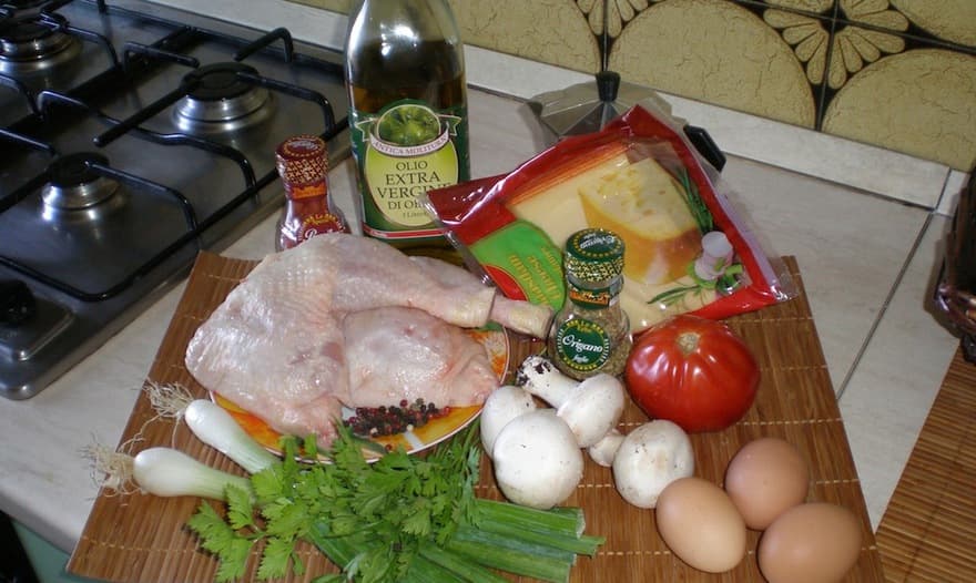 фаршированые окорочка