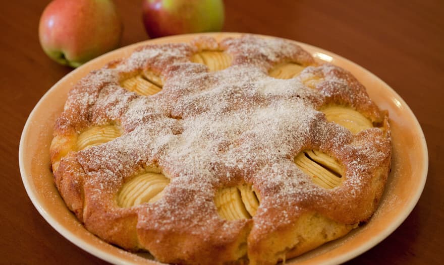 Apfel kuchen.