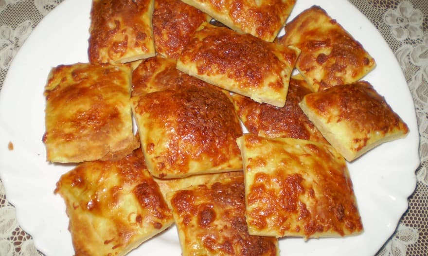 Картофельное слоеное ПЕЧЕНЬЕ с сыром