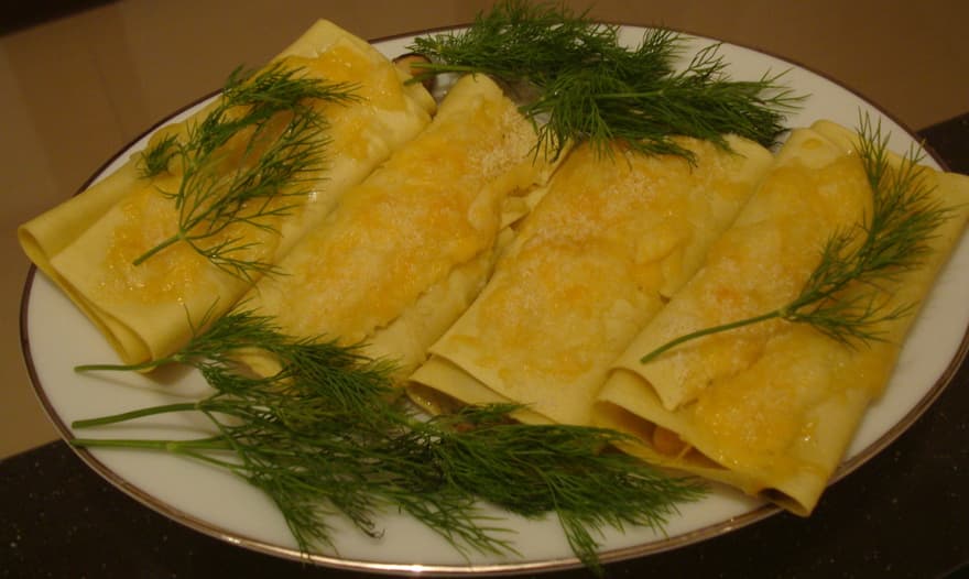 Итальянские рулетики "Parma" с морепродуктами