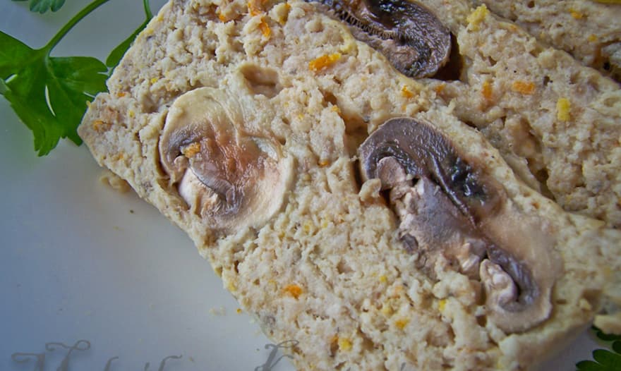 Куриный паштет с грибами