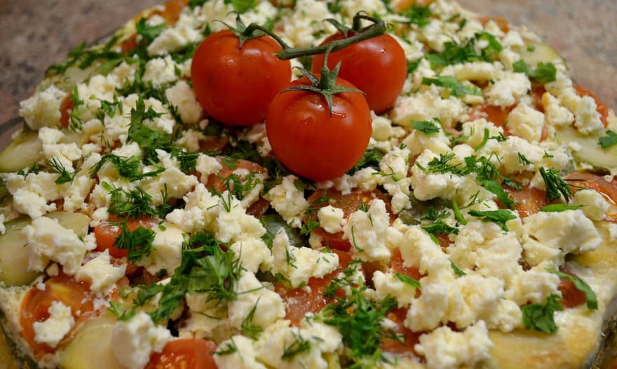 Запеканка с овощами и рыбой