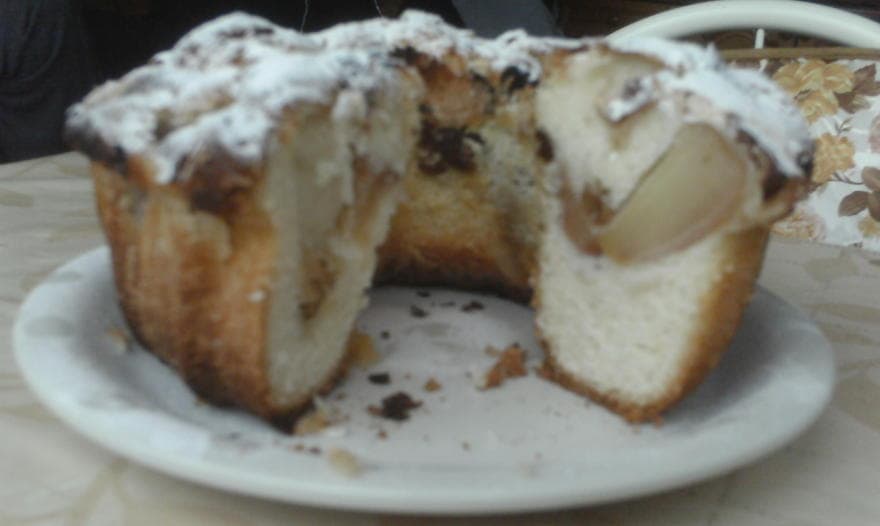 Пирог « Яблоки в перине».