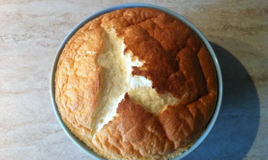 Молочно-лимонное суфле 