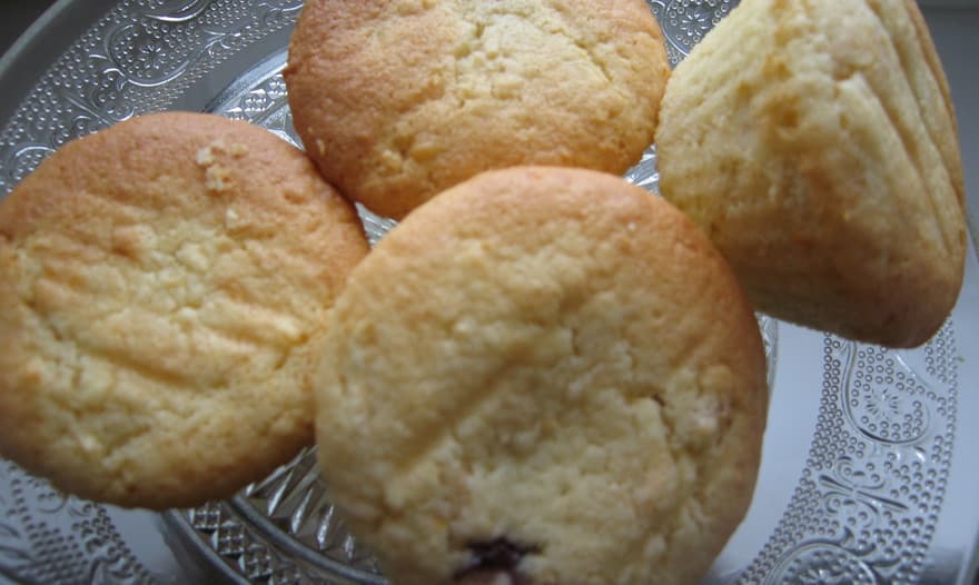 Яблочные маффины из рисовой муки