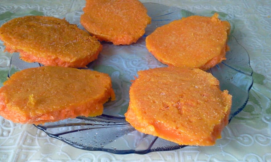 Морковные оладьи
