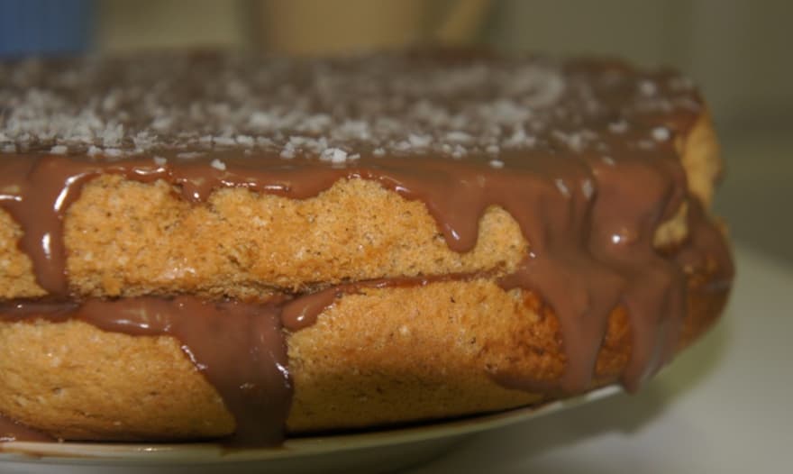 Бостонский кремовый торт (Boston cream pie)