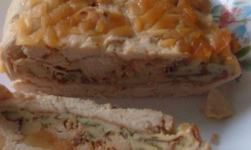 Куриный рулет (вареный)