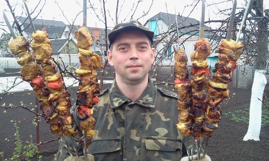 Шашлык на пасху