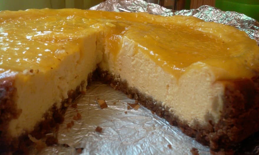 Сырник с лимонным курдом