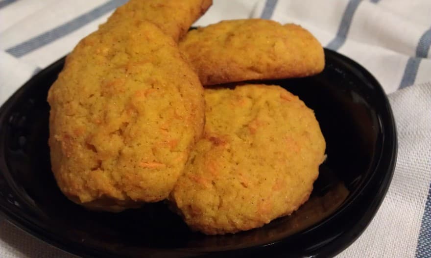 Морковное печенье