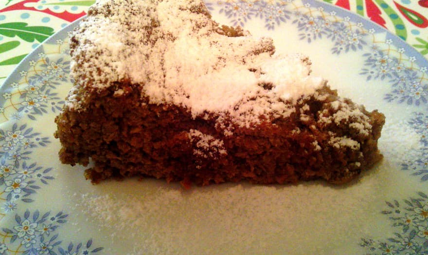 Итальянский морковный пирог